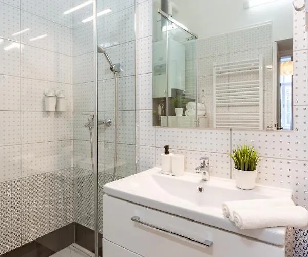 Danube Waterfront View At Chain Bridge Budapest