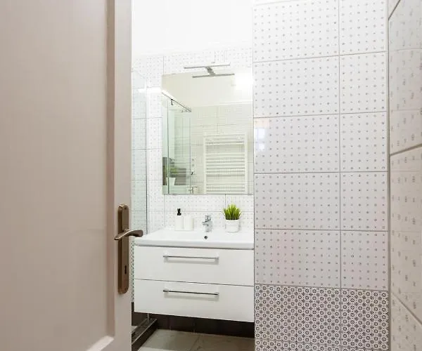 Danube Waterfront View At Chain Bridge